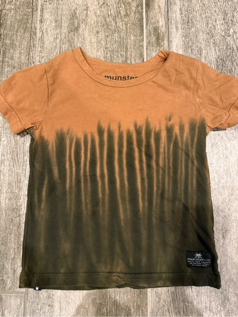Munster Tie Dye Toddler Tee Shirt - 3T